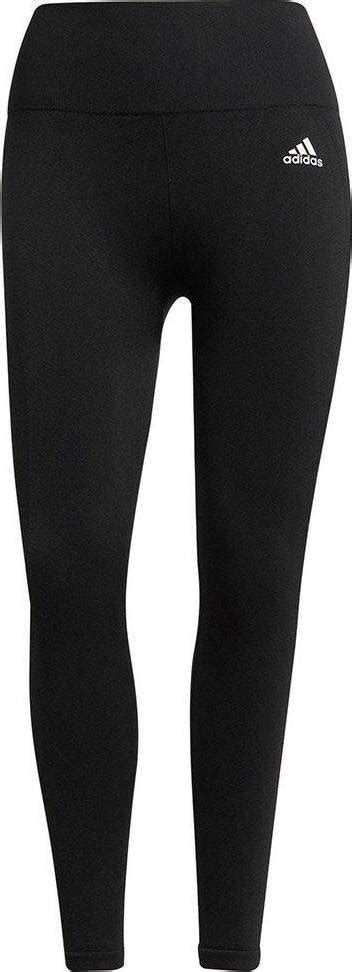 Adidas Aeroknit Seamless 7 8 Tights Women Black White • Pris