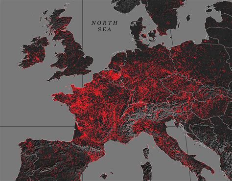 Rob Poulussen On Twitter Concentration Of Castles In Europe Https