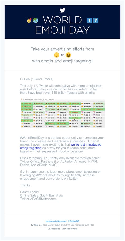 Emoji ️ targeting ⬅️ is here. Just in time for #WorldEmojiDay, July ...