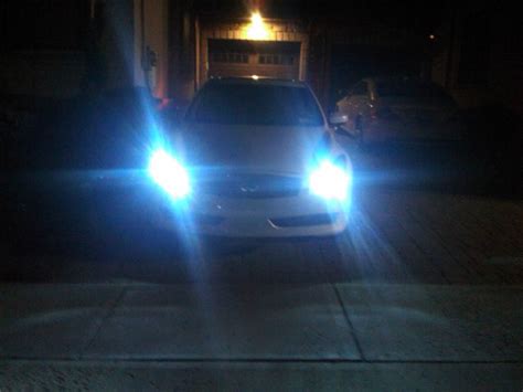 Just installed 8000k HID headlights & LEDs - MyG37