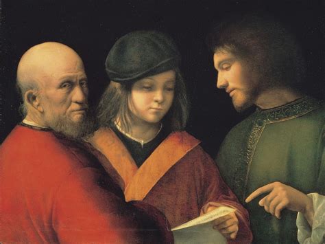 Las Tres Edades Del Hombre 1500 Giorgione