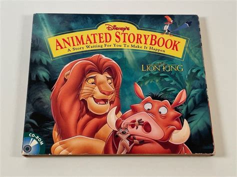 Disney S The Lion King Animated Storybook Cd Rom Windows Ebay