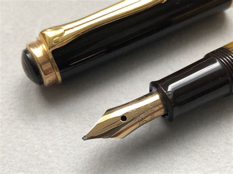 S Pelikan Nn Brown Tortoiseshell Fountain Pen Flexible