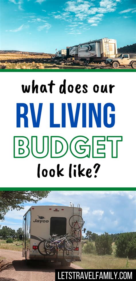 Cost Of Full Time Rving Rv Budget Rv Living Full Time Full Time Rv