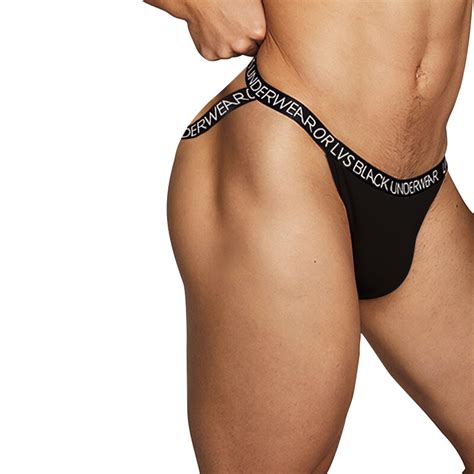 Ropa interior Sexy Gay para hombres Tanga de algodón suave