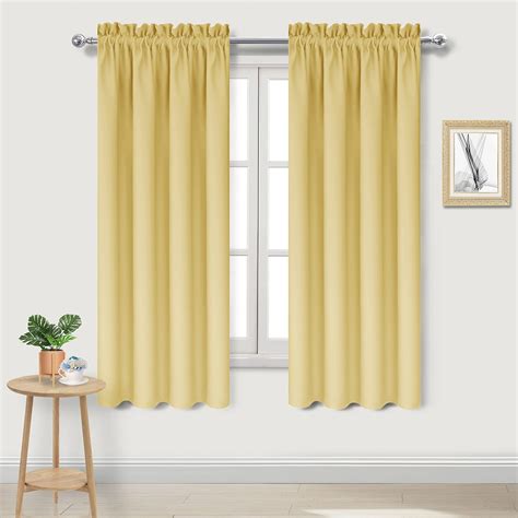 Dwcn Blackout Curtains Room Darkening Thermal Insulated Bedroom