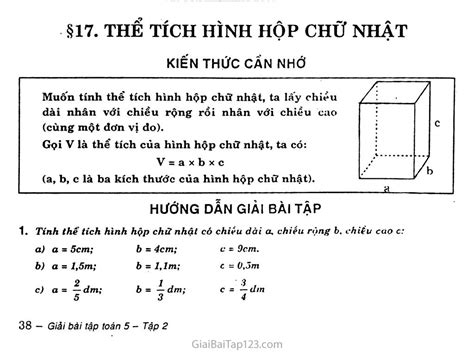 Diện tích hình hộp Hướng dẫn tính toán và áp dụng Nhấp để đọc ngay