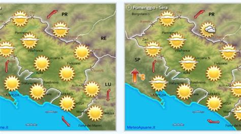 Temperature In Aumento E Cieli Sereni A Massa Carrara Per Domenica 3