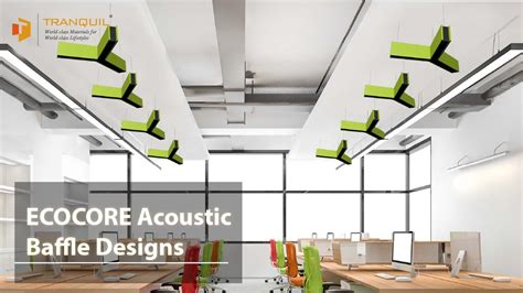 Best acoustic baffles design for your project