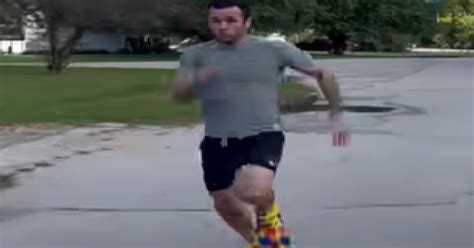 Man Demonstrates What It’s Like To Sprint In Different Types Of Shoes ...