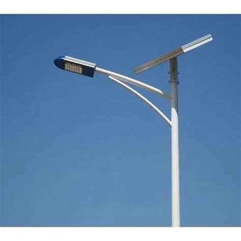 Modular Mild Steel Solar Light Pole For Street Lighting At Rs 8000 In