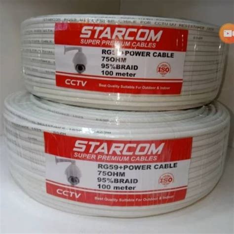 Jual Kabel CCTV COAXIAL RG59 POWER STARCOM 300 METER Di Lapak Vanessa