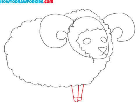 How To Draw A Ram Easy Drawing Tutorial For Kids