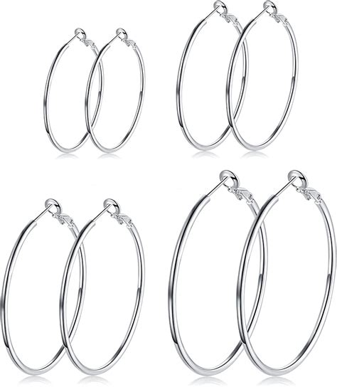 925 Sterling On Sale Silver Hoops