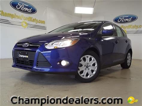 2012 Sonic Blue Metallic Ford Focus SE 5 Door 57355089 Photo 10