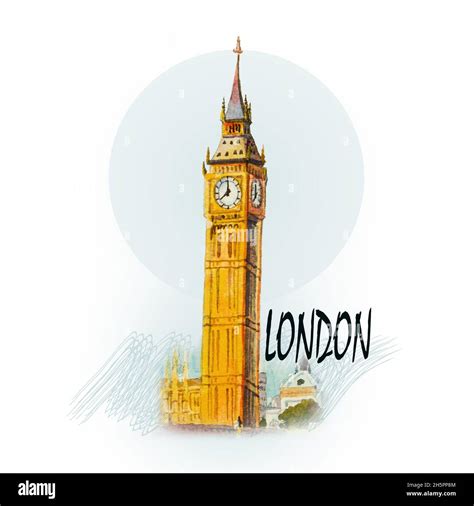 Big Ben Watercolor