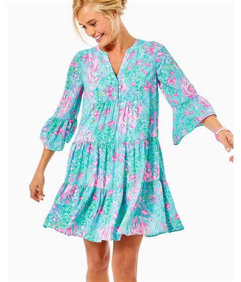 Lilly Pulitzer Gabriel Dress In Blue Lyst