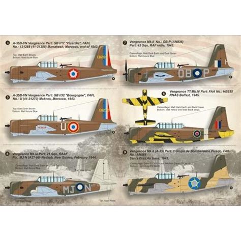 Print Scale 72157 172 Vultee Vengeance Raaf Decal Set Metro Hobbies