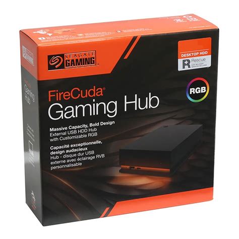 Seagate Tb Seagate Firecuda Gaming Hub External Hard Drive Hdd Usb