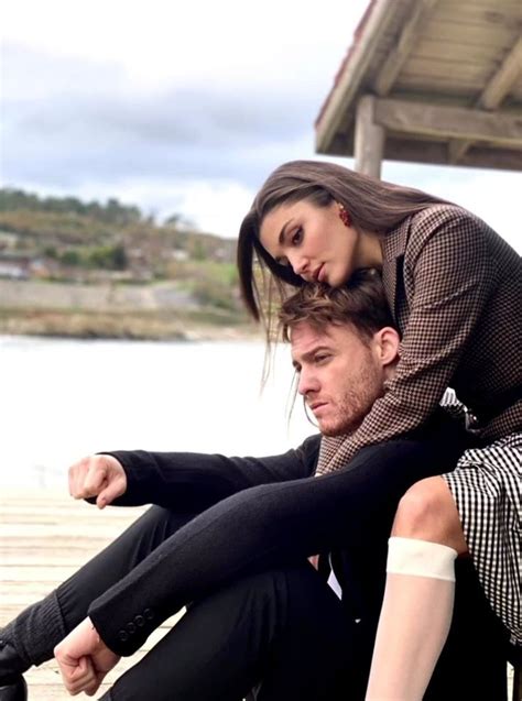 Hande Erçel Kerem Bürsin Romantic photoshoot Couples photoshoot