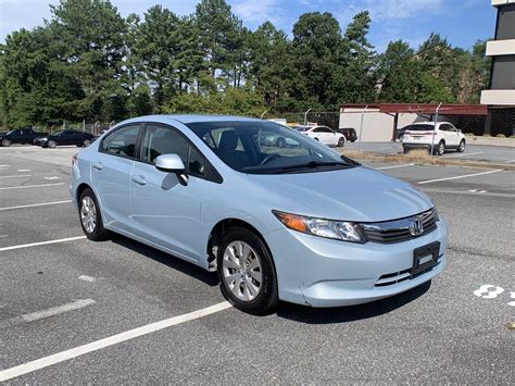 Pre Owned Honda Civic Sdn Lx Dr Car In B Ed Voyles