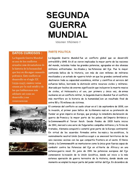 Introducir Imagen Datos Curiosos De La Segunda Guerra Mundial