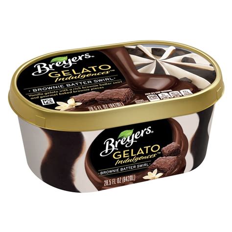 Breyers Gelato Indulgences Brownie Batter Swirl 285 Fl Oz Delivery Or Pickup Near Me Instacart