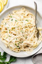 Creamy Lemon Garlic Sauce (Vegan/Whole30) - Eat the Gains