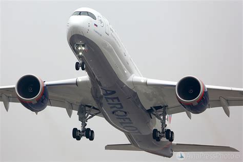 Airbus A350 900 Of Aeroflot Airlines Started Commercial Operation