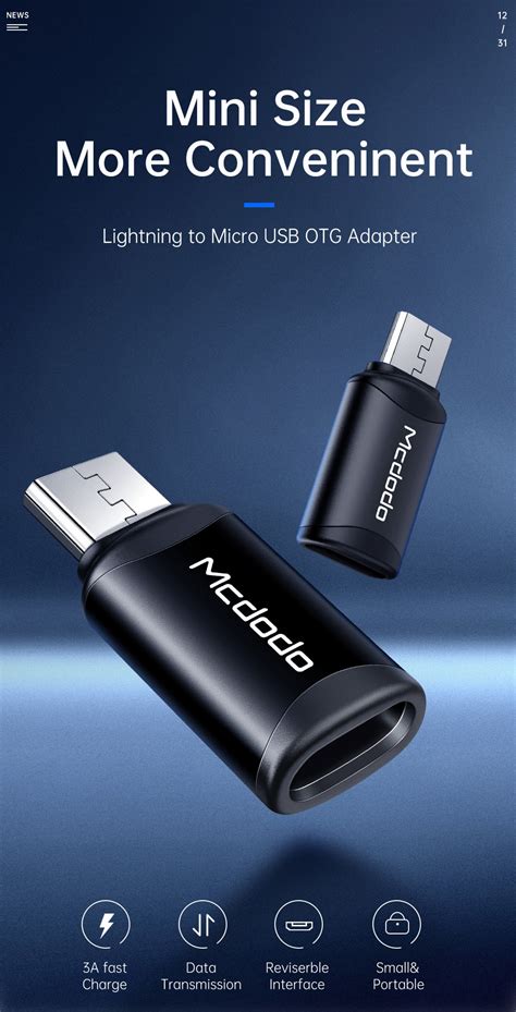 Kecilila Mcdodo Usb Otg Lightning Tip C Mikro D N T R C A Fiyat