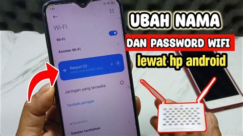 Cara Ganti Nama Dan Password WiFi Indihome YouTube