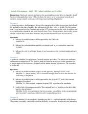 Bgordon Apply Cpt Coding Guidelines And Modifiers Dec Docx