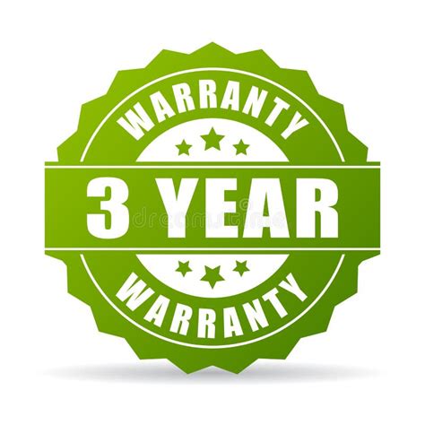 Years Warranty Icon Stock Vector Illustration Of Guaranteed