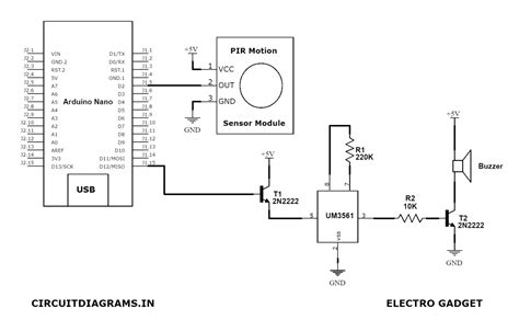 PIR Sensor Based Security Alarm System