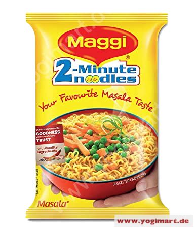 Maggi Instant Indian Masala Noodles 70gx96 One BOX 6 72Kg Yogi Mart