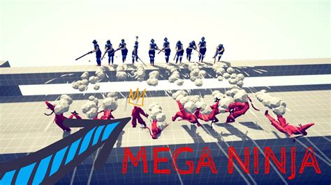 Mega Ninja Totally Accurate Battle Simulator Tabs Youtube