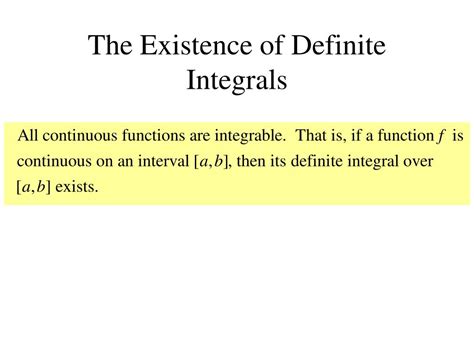 Ppt 52 Definite Integrals Powerpoint Presentation Free Download