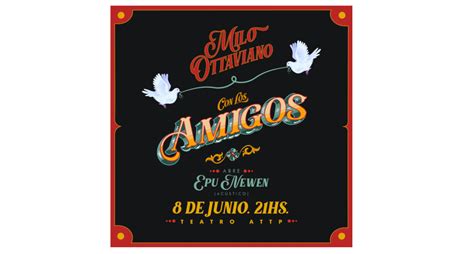 El 8 de junio Milo Ottaviano presenta su nuevo albúm Con Los Amigxs