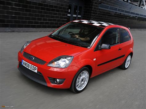 Images of Ford Fiesta Zetec S Red 2008 (1280x960)