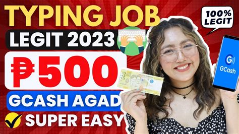 Babayaran Ka Ng P Pesos Gcash Easy Typing Job Payout Every