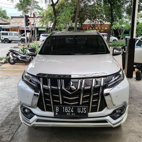 Jual Grill All New Pajero Sport Xphard Style Plastik ABS By Sevencode