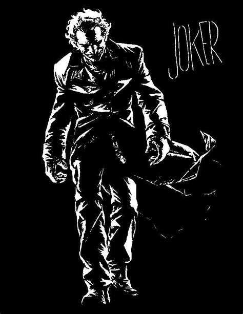 Joker By Etixmophead On Deviantart Joker Silhouette Art Dc Comics Artwork