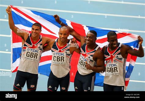 Great Britain S Left Right Adam Gemili James Ellington Harry