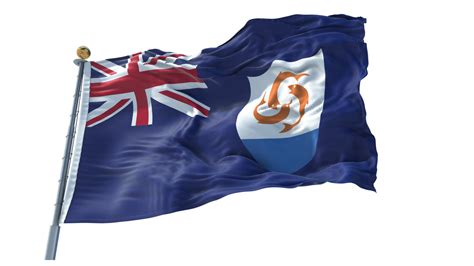 Anguilla Waving Flag PNG 12226718 PNG