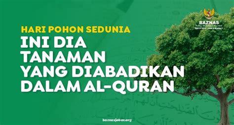 Ini Dia Tanaman Yang Diabadikan Dalam Al Quran