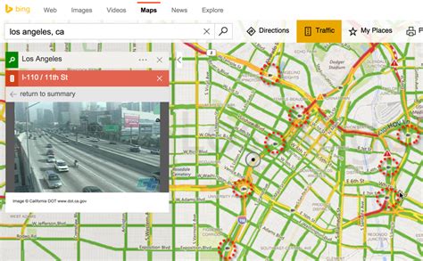 SearchReSearch: Traffic cameras in Bing Maps