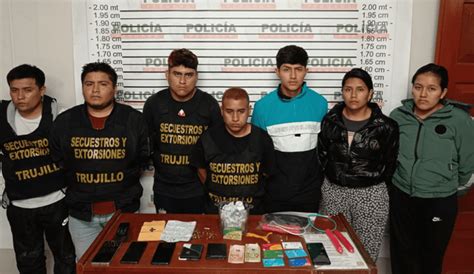 La Libertad Con Dinamita Balas Y Cartas Extorsivas PNP Captura A 7