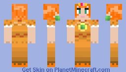 Princess Daisy Minecraft Skin