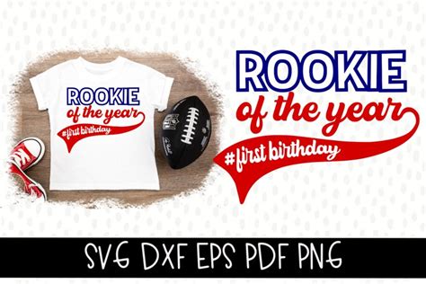 Rookie Of The Year Sports Baby Birthday 1st Birthday SVGs