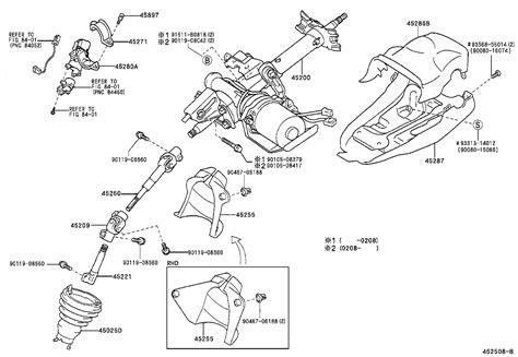 Toyota Yaris Frpscp L Chmrkw Powertrain Chassis Steering Column